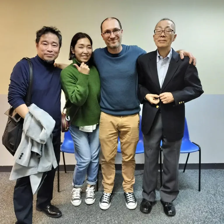 M. PIASENTIN avec la direction de la SAJ