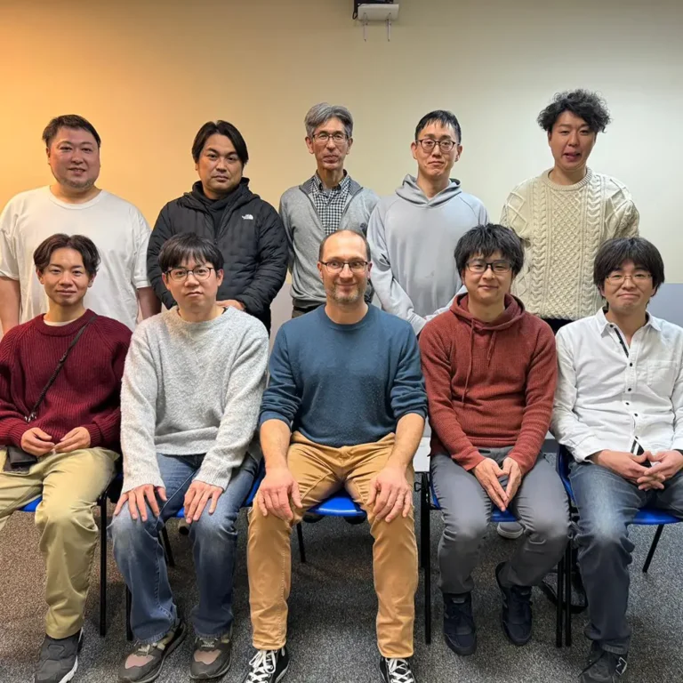 M. PIASENTIN avec les etudiants de la SAJ